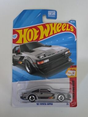 Hot Wheels '82 Toyota Supra Die-Cast Toy Car - Silver - Then And Now